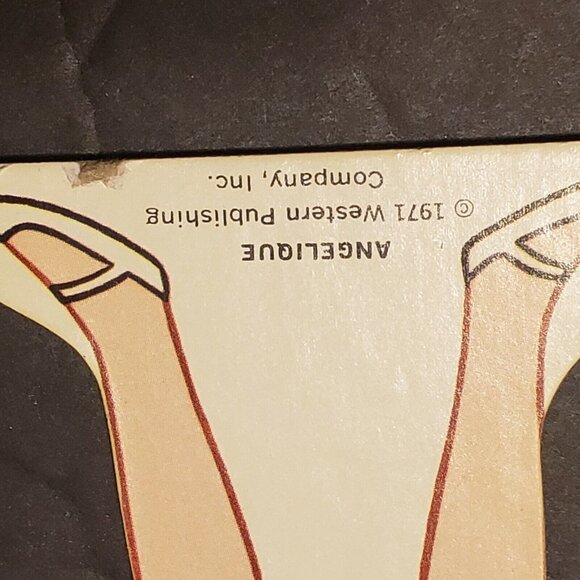 Whitman Angelique Paper Doll With Original Box Ephemera Vintage 1971 - Picture 8 of 12